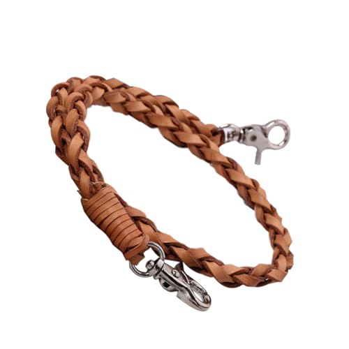 Warmhm Herren Jeans Kette Hochwertigem Rindsleder Robuste Hose Kette für Vielseitige Anwendungen für Taschen Hosen Handtaschen und Stilvolles Accessoire für von Warmhm