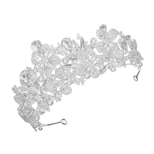 Warmhm Hochzeit Tiara Krone für Bräute Strass Haaraccessoire Elegantes Diadem für Besondere Anlässe und Leicht für Hochzeiten und Partys von Warmhm