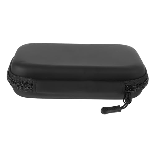 Warmhm Kompakte Pu-Leder Aufbewahrungstasche Für Mikrofone Reise-Organizer Für Elektronik Stilvoll Und Funktional Mit Separatem Fach Für Einfachen Zugang Schutz Von Earbuds Und Mobilen von Warmhm