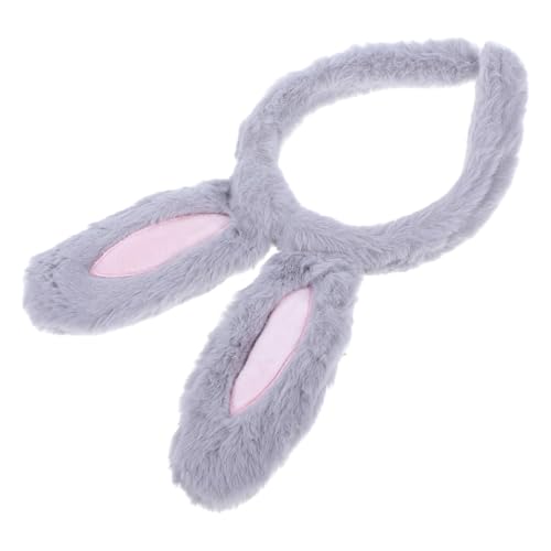 Warmhm Kaninchenohren Haarband für Frauen Süßes Hasen Stirnband Plüsch Kostümzubehör für Ostern Partys und Festivals Leicht und zu Tragen von Warmhm