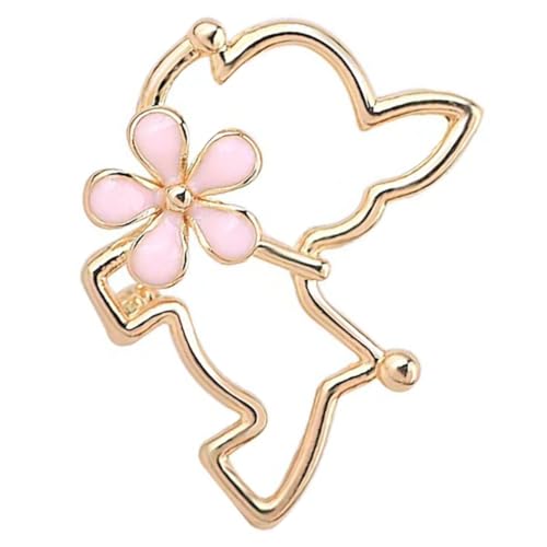 Warmhm Katzenbrosche Metallbrosche Für Damen Süße Anstecknadel Langlebige Ebene Anstecknadel Für Kleidung Schal Hut Und Rucksack von Warmhm