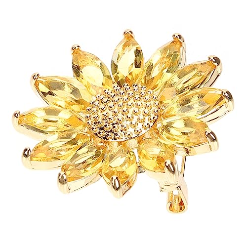 Warmhm Kleine Brosche Anstecknadel für Frauen Elegantes Blumen Accessoire für Besondere Anlässe und Alltag für Geburtstag und Valentinstag von Warmhm