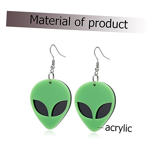 Warmhm Kreative Ohrringe Extravaganter Ohrhänger Grün Stylishe Designs für Partys Hochzeiten und Alltag als für Frauen von Warmhm
