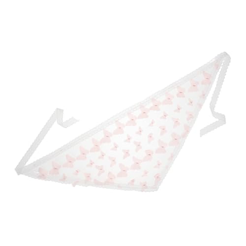 Warmhm Lässiges Damen Spitzen Bandana mit Schmetterlingsmuster Vielseitig als Haarband oder Kopftuch Tragbar Weiches Langlebiges Spitzenmaterial für Partys Hochzeiten und Alltag von Warmhm