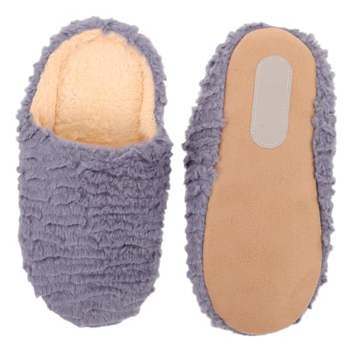 Warmhm Leise Hausschuhe für Damen und Herren mit Rutschfester Sohle Weicher und Atmungsaktivem Futter Warme Indoor Pantoffeln für Frühling Herbst Winter von Warmhm