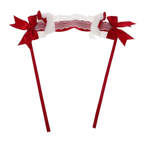 Warmhm Lolita-stirnband Mit Katzenohren Plüsch-haarband Mit Schleife Und Spitze Dienstmädchen-kopfbedeckung Süßer Haarreifen Für Mädchen Und Frauen Cosplay-accessoire Warmhm Lolita-stirnband Mit Katzenohren Plüsch-haarband Mit Schleife Und Spitze Dienstmädchen-kopfbedeckung Süßer Haarreifen Für Mädchen Und Frauen Cosplay-accessoire von Warmhm