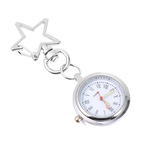 Warmhm Luminous Pocket Watch für Krankenschwestern Vintage Taschenuhr mit Schlüsselverschluss für Pflegekräfte Einfach zu Tragen Tragbare und Praktische Uhr für Geburtstagsgeschenke von Warmhm