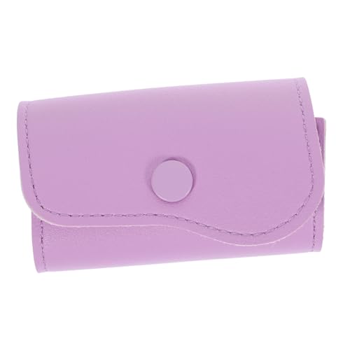 Warmhm Nagelbohrer Aufbewahrungstasche mit Fächern Kompakter Organizer für Nageltechnik Langlebiger Bohrerhalter zum Schutz und Platzsparenden Verstauen von Maniküre-werkzeugen Stilvoller von Warmhm