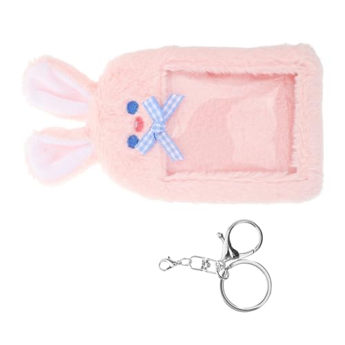 Warmhm Niedlicher Kaninchen Id Halter für Schüler Kreditkarten und Schlüssel Stylische Dekoration für Taschen und Rucksäcke Warmhm Niedlicher Kaninchen Id Halter für Schüler Kreditkarten und Schlüssel Stylische Dekoration für Taschen und Rucksäcke von Warmhm