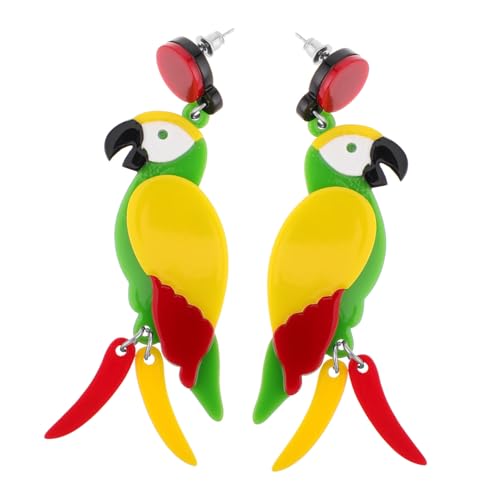 Warmhm Ohrringe Leicht und Langlebig Tropischer Schmuck für Damen Sommerurlaub Hawaii Accessoire Modisch Vielseitig von Warmhm