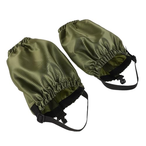 Warmhm Outdoor Wandergamaschen Oxford Sand Schneeschutz Beinschutz für Trekking und Bergsteigen Herren Damen von Warmhm