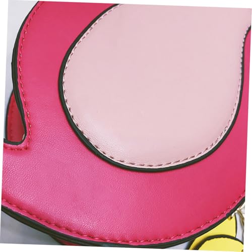 Warmhm PU Flamingo Umhängetasche Damen Cartoon Schultertasche Crossbody Bag Leicht Tragbar Modische Handtasche für Alltag Shopping Geschenk von Warmhm