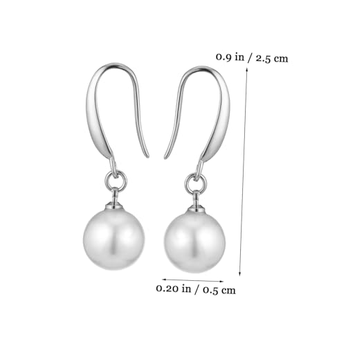 Warmhm Perlen Ohrhänger Damen Leichte Künstliche Ohrringe Zeitloses Design Vielseitig Tragbar für Hochzeit und Alltag Modischer Schmuck von Warmhm