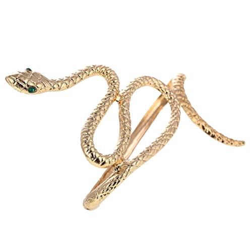 Warmhm Personalisierte Snake Arm Cuff Oberarmreif Langlebiger Verstellbares Armband für Damen Modischer Armschmuck für Geburtstag Weihnachten und Besondere Anlässe von Warmhm