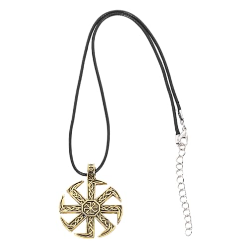 Warmhm Rune Kette Aus Modische Halskette Für Herren Und Unisex Schicke Halskette Mit -anhänger Stilvoller Halsschmuck Für Jeden Tag von Warmhm