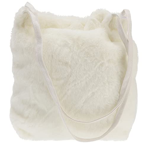 Warmhm Plüsch Umhängetasche Flauschige Tragetasche für Damen Kreative Schultertasche für Shopping Freizeit Ausgehen und Partys Ausreichend für Kleine Artikel Warmhm Plüsch Umhängetasche Flauschige Tragetasche für Damen Kreative Schultertasche für Shopping Freizeit Ausgehen und Partys Ausreichend für Kleine Artikel von Warmhm