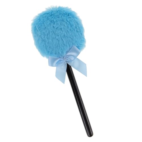 Warmhm Puderquaste in Lollipop-form Weicher Make-up-schwamm Puderquasten Für Gesicht Und Körper Waschbar Kosmetische Applikatoren Mit Langem Griff Für Frauen Und Mädchen von Warmhm