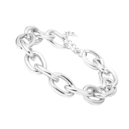 Warmhm Punk Halskette Damen Metall Gliederkette Kurz Vintage Stil Minimalistischer Choker Robuste Neck Link Chain Für Alltag Und Party Warmhm Punk Halskette Damen Metall Gliederkette Kurz Vintage Stil Minimalistischer Choker Robuste Neck Link Chain Für Alltag Und Party von Warmhm