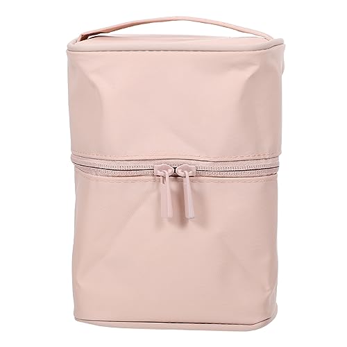 Warmhm Reise Kulturbeutel Mit Großer Kapazität wasserdichte Kosmetiktasche Aus Tragbare Make-up Tasche Mit Reißverschluss Und Griff Für Frauen Für Kosmetik Und Toilettenartikel von Warmhm