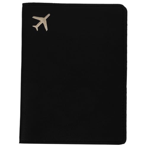 Warmhm Reisepasshülle PU Tragbar Kartenhalter Führerscheinhülle Reisekarten Organizer für Reisen Herren und Damen von Warmhm