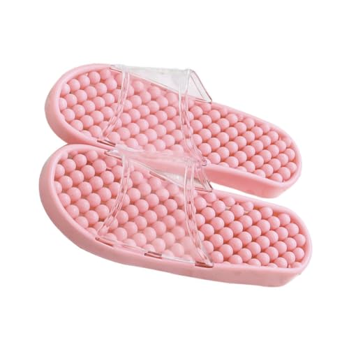 Warmhm Rutschfeste Massage Badeschuhe Unisex mit Dicker Pvc sohle Atmungsaktiv und Schnell Trocknend Bequeme Hausschuhe für Dusche und Bad Passend für Nordic von Warmhm