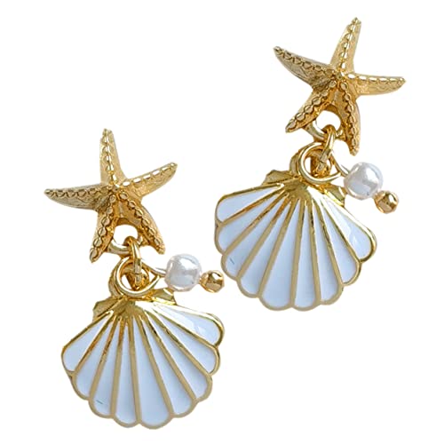 Warmhm Muschelohrringe Dangle Perlenohrringe Für Damen Trendige Baumelnde Ohrstecker Leichte Muschelohrringe Im Modischen Design Für Besondere Anlässe Und Alltag Als Für Warmhm Muschelohrringe Dangle Perlenohrringe Für Damen Trendige Baumelnde Ohrstecker Leichte Muschelohrringe Im Modischen Design Für Besondere Anlässe Und Alltag Als Für von Warmhm