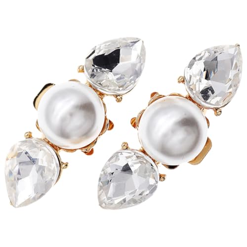 Warmhm Schuhschnalle mit Funkelnden Strasssteinen Abnehmbare Schuhclips Schuhdekoration mit Schleifen Design Vielseitig für Hochzeit Party Arbeit Damen Schuhschmuck Warmhm Schuhschnalle mit Funkelnden Strasssteinen Abnehmbare Schuhclips Schuhdekoration mit Schleifen Design Vielseitig für Hochzeit Party Arbeit Damen Schuhschmuck von Warmhm