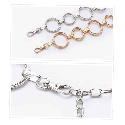 Warmhm Silberner Damen Hüftkettengürtel mit Geometrischem Kreisdesign Leichter Langlebiger Folk style Taillenschmuck für Party Reise und Alltag Modisches für Frauen und Mädchen von Warmhm