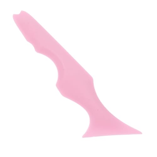 Warmhm Silikon Eyeliner Aid Wiederverwendbar mit Multiwinkel Design als Wimpern und Lippenkonturhilfe Einfaches Augen Make Up Werkzeug für Anfänger Hautfreundlich und Langlebig Rosa von Warmhm