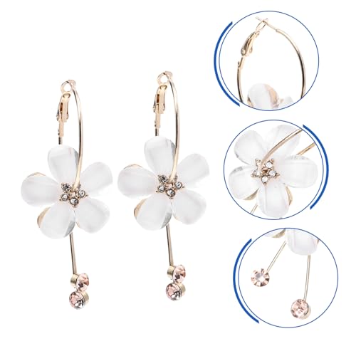 Warmhm Sonnenblumen Ohrringe Damen Leichtes mit Funkelnden Zirkonia Hautfreundlich und Modischer Ohrschmuck für Geburtstag Valentinstag und Alltag von Warmhm