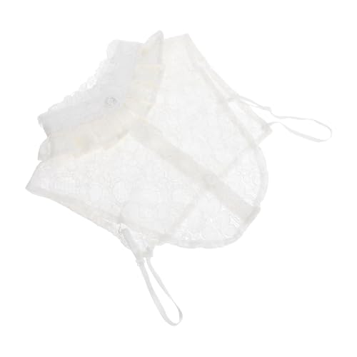 Warmhm Spitzen Kunstkragen Damen Blusenkragen Weiß Verstellbarer Spitzen Falscher Stehkragen Leichtes Dekorations Hemd Vielseitig Kombinierbar mit Pullovern und Kleidern Warmhm Spitzen Kunstkragen Damen Blusenkragen Weiß Verstellbarer Spitzen Falscher Stehkragen Leichtes Dekorations Hemd Vielseitig Kombinierbar mit Pullovern und Kleidern von Warmhm