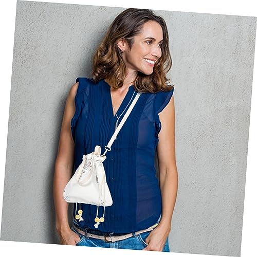 Warmhm Style Canvas Schultertasche Damen Umhängetasche Modisch Leicht Umweltfreundlich Alltag Party Shopping von Warmhm