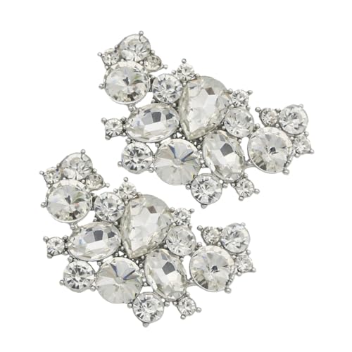 Warmhm Teiliges Damen Schuhblumen Abnehmbare High Heels Dekoration und Wiederverwendbare Schuhspangen für Festliche Anlässe von Warmhm