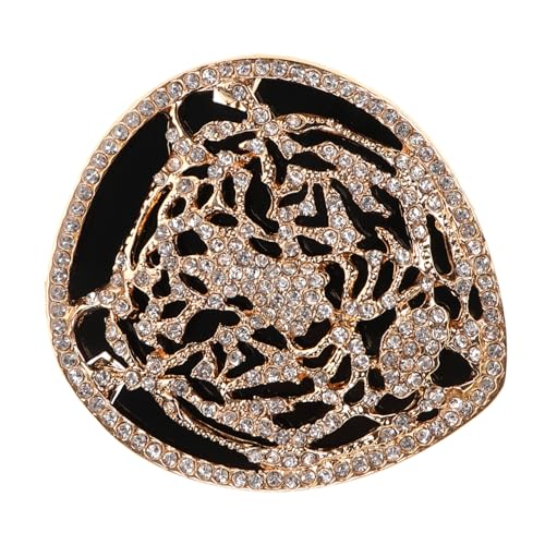 Warmhm Tiger Kopf Brosche mit Strassbesatz Modische Anstecknadel für Damen Vielseitiges Schmuckaccessoire für Kleidung Pullover Schals Wiederverwendbar und Langlebig Passend für Jacken Warmhm Tiger Kopf Brosche mit Strassbesatz Modische Anstecknadel für Damen Vielseitiges Schmuckaccessoire für Kleidung Pullover Schals Wiederverwendbar und Langlebig Passend für Jacken von Warmhm