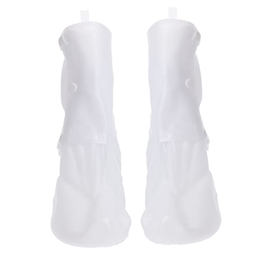 Warmhm Transparente wasserdichte Überziehschuhe für Herren und Damen rutschfeste Verschleißfeste Regenstiefel Schutzhülle Outdoor Schuhschutz Einfach Anzuziehen Warmhm Transparente wasserdichte Überziehschuhe für Herren und Damen rutschfeste Verschleißfeste Regenstiefel Schutzhülle Outdoor Schuhschutz Einfach Anzuziehen von Warmhm