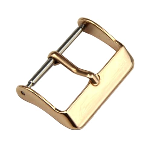 Warmhm Uhrenverschluss für Damen und Herren Robuste Armbandschließe Passend für Silikonarmbänder Goldene Farbe Elegantes Design von Warmhm