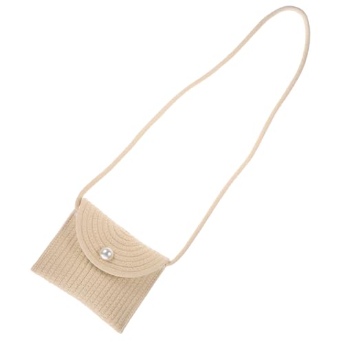 Warmhm Umhängetasche Damen Mini Handytasche Crossbody Bag Schultertasche Weiß Modisch Elegant Vielseitig für Alltag und Freizeit von Warmhm