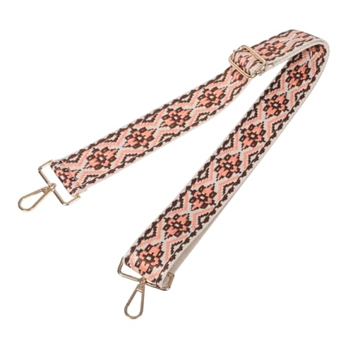 Warmhm Verstellbarer Breiter Schultergurt mit Schnalle für Taschen Stilvolles Accessoire mit Ethnischem Stickdesign für Handtaschen Umhängetaschen und Geldbörsen Komfortabler Gurt für Warmhm Verstellbarer Breiter Schultergurt mit Schnalle für Taschen Stilvolles Accessoire mit Ethnischem Stickdesign für Handtaschen Umhängetaschen und Geldbörsen Komfortabler Gurt für von Warmhm
