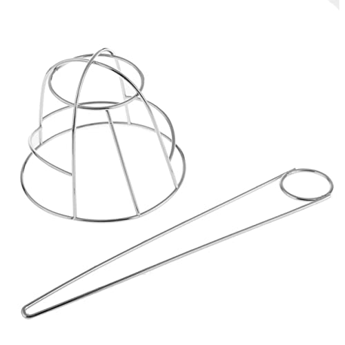 Warmhm Vintage Haarspangen Für Damen – Hohl Haarstange Im Käfig-Stil - Modische Silber Clips Für Chignon Und Haarbrötchen Eleganter Haarschmuck Und Accessoires Für Jeden Anlass von Warmhm