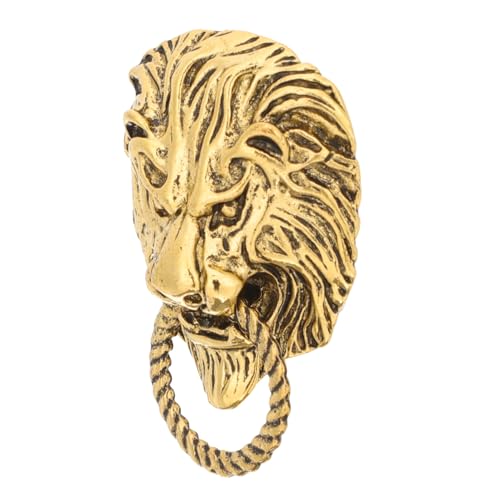 Warmhm Vintage Löwenbrosche Anstecknadel für Herren Hochwertiges Tierabzeichen für Anzüge Kleidung Taschen und Perfektes Accessoire mit Einzigartigem Design und Langlebigem Material von Warmhm