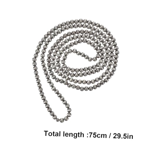 Warmhm Vintage Perlen Halskette Damen Stilvolle Boho Schmuckkette Langlebigem Material Lange Western Kette mit Einzigartigem Perlen Design Vielseitiges Accessoire für Alltag und Fest Warmhm Vintage Perlen Halskette Damen Stilvolle Boho Schmuckkette Langlebigem Material Lange Western Kette mit Einzigartigem Perlen Design Vielseitiges Accessoire für Alltag und Fest von Warmhm