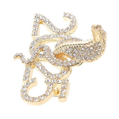 Warmhm Vintage Schlangenbrosche Damen Mehrzweck Tier Anstecknadel Schmuck mit Feiner Verarbeitung für Geburtstag Jubiläum und Modische Kleidungsschals von Warmhm