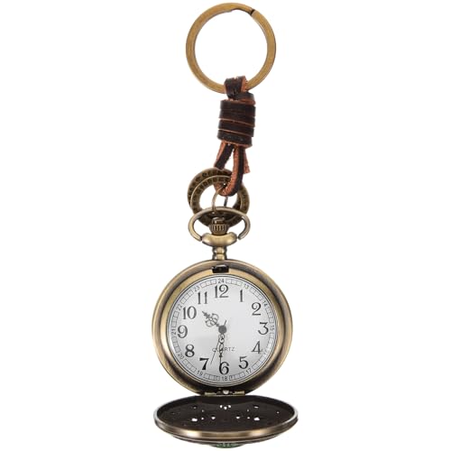 Warmhm Vintage Taschenuhr Mit Kette Digitale Taschenuhr Für Herren Und Damen Antike Uhr Aus Robustem Material Für Hochzeiten Und Geburtstage Leicht Und Kompakt von Warmhm