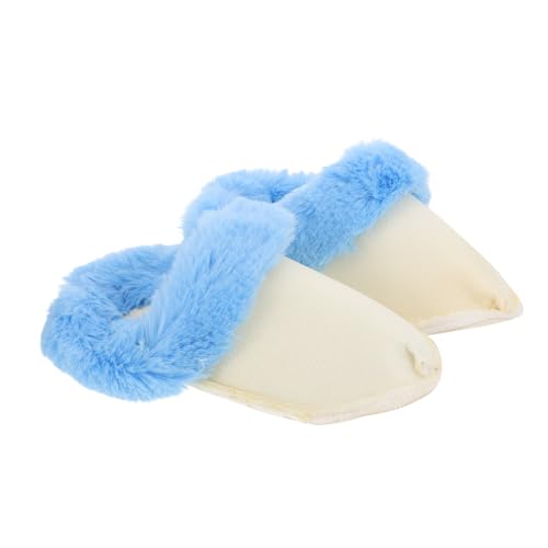 Warmhm Warme Abnehmbare Clog Einlegesohlen Kuschelige Waschbare Innenfütterung für Damen Herren Clogs Hausschuhe Flauschige Winterfütterung für Kalte Tage von Warmhm