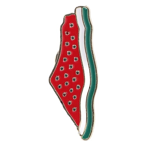 Warmhm Wassermelonen Brosche Anstecknadel mit Kreativem Design Süße Obst Brosche für Kleidung Geschenkidee für Partys Hochzeiten und Besondere Anlässe von Warmhm