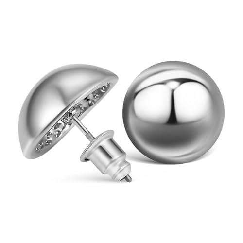 Warmhm Wassertröpfchen Ohrstecker Damen Boho Ohrhänger Kugel Design Leicht Elegant Handgefertigt Vielseitig Für Alltag und Festlicher Anlass von Warmhm