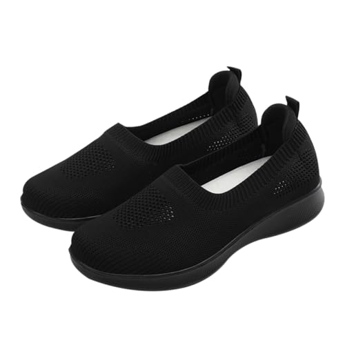 Warmhm Weiche Rutschfeste Damen Senioren Slipper mit Stabiler Passung Gelenkschonend und Atmungsaktiv für Alltag Reisen Camping und Lange Spaziergänge von Warmhm