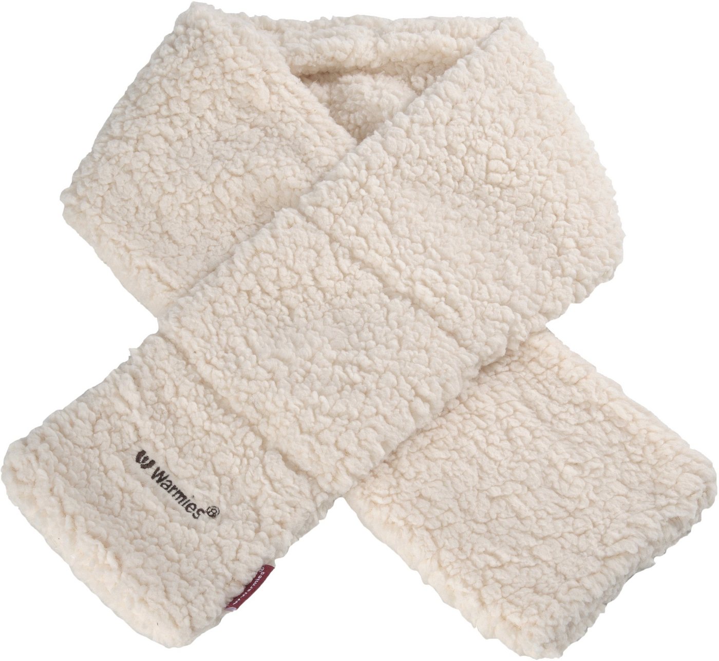 Warmies® Wärmekissen Schal Sherpa beige, mit Lavendelduft von Warmies®