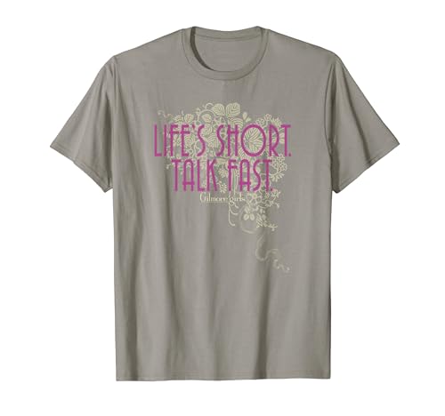 Gilmore Girls Life's Short. Talk Fast. T-Shirt von Warner Bros.