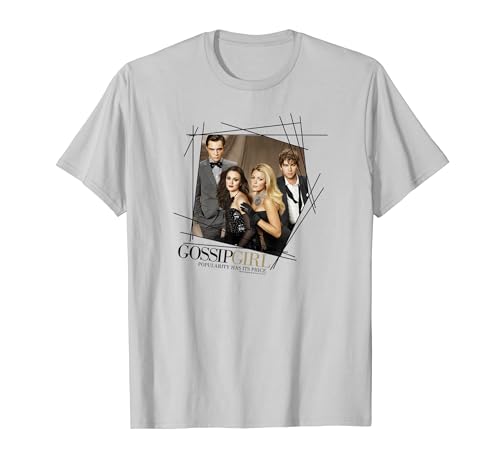 Gossip Girl Line Border T Shirt T-Shirt von Warner Bros.